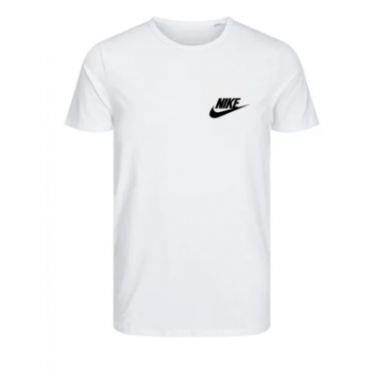 T-SHIRT 100% ΒΑΜΒΑΚΙ ΜΕ LOGO - ΛΕΥΚΟ - NIKE ΜΙΚΡΟ T-SHIRT 100% ΒΑΜΒΑΚΙ ΜΕ LOGO - ΛΕΥΚΟ - NIKE ΜΙΚΡΟ