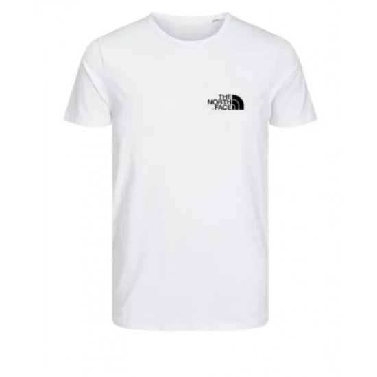 T-SHIRT 100% ΒΑΜΒΑΚΙ ΜΕ LOGO - ΛΕΥΚΟ - THE NORTH FACE ΜΙΚΡΟ T-SHIRT 100% ΒΑΜΒΑΚΙ ΜΕ LOGO - ΛΕΥΚΟ - THE NORTH FACE ΜΙΚΡΟ