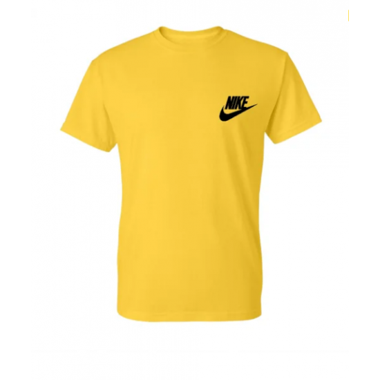 T-SHIRT 100% ΒΑΜΒΑΚΙ ΜΕ LOGO - ΚΙΤΡΙΝΟ - NIKE ΜΙΚΡΟ T-SHIRT 100% ΒΑΜΒΑΚΙ ΜΕ LOGO - ΚΙΤΡΙΝΟ - NIKE ΜΙΚΡΟ