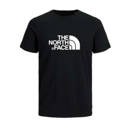 T-SHIRT 100% ΒΑΜΒΑΚΙ ΜΕ LOGO - ΜΑΥΡΟ - THE NORTH FACE ΜΕΓΑΛΟ T-SHIRT 100% ΒΑΜΒΑΚΙ ΜΕ LOGO - ΜΑΥΡΟ - THE NORTH FACE ΜΕΓΑΛΟ