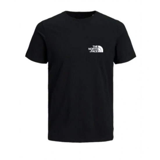 T-SHIRT 100% ΒΑΜΒΑΚΙ ΜΕ LOGO - ΜΑΥΡΟ - THE NORTH FACE ΜΙΚΡΟ T-SHIRT 100% ΒΑΜΒΑΚΙ ΜΕ LOGO - ΜΑΥΡΟ - THE NORTH FACE ΜΙΚΡΟ